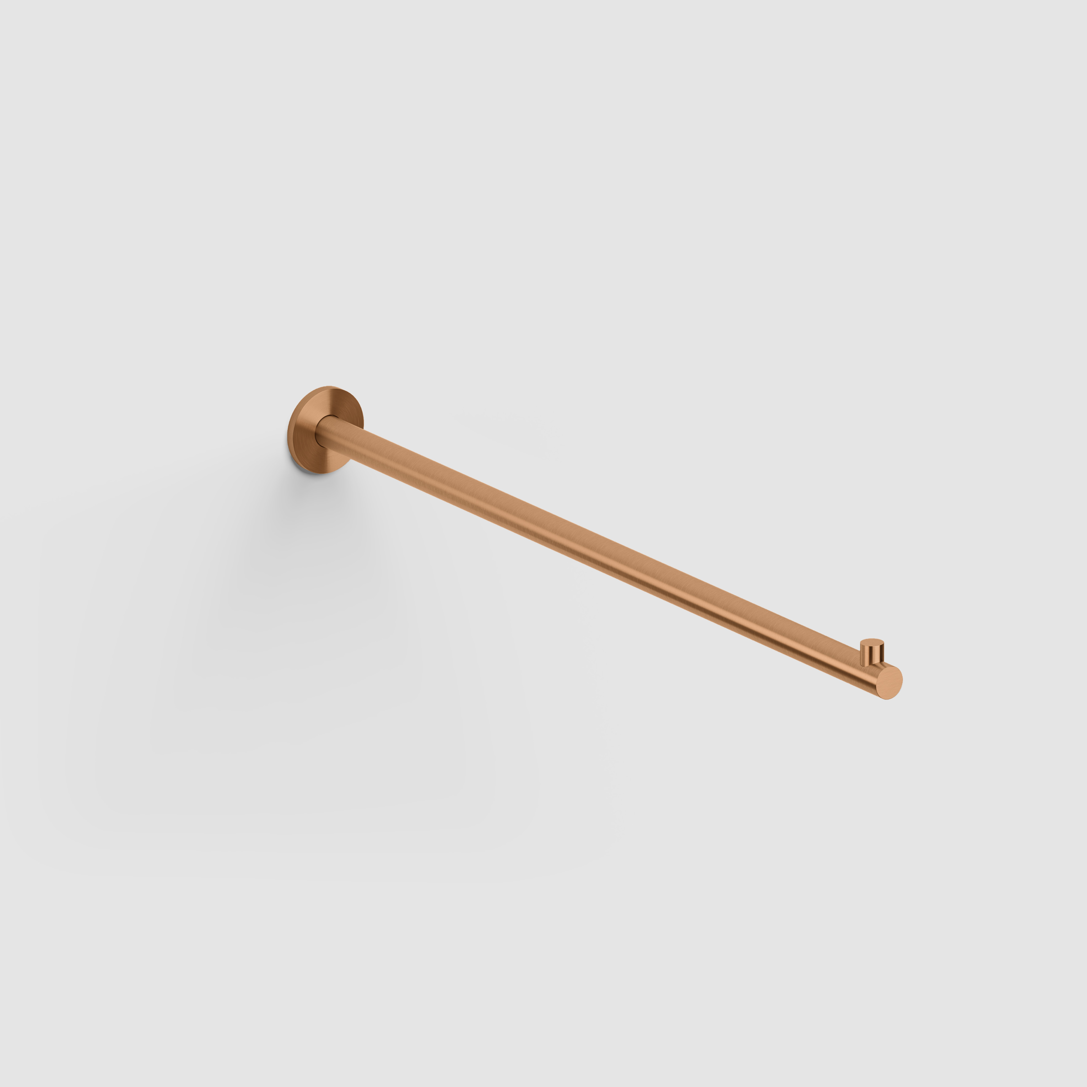 Clou Kaldur handdoekrek 42 cm recht brons geborsteld PVD CL/09.05058.83